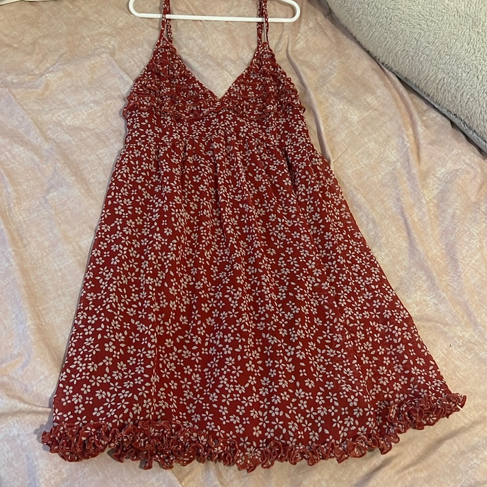 FRANCESCAS trixxi red floral sundress